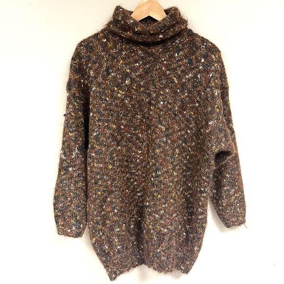 Express vintage 90s mohair blend chunky knit sweater S - Picture 1 of 6